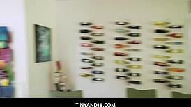 Tiny Asian Beauty Mina Luxx Sucks Her Bf's Thick Cock After Hide And Seek Game