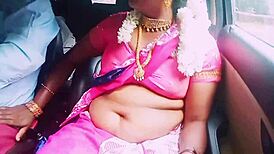Indian car sex beautiful saree housewife with boyfriend cheating romance telugu dirty talks sex story