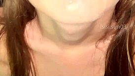 I convinced an 18-year-old redhead to make a sex tape, she fucks hard and deep