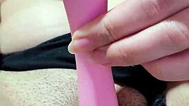 Intense Amateur Pussy Masturbation with Toys for Orgasm