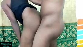 Petite babe in miniskirt gets fucked by black guy in homemade video.