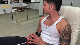 Stepmother Spies On Masturbation Then Gets Fucked - Salomé Gil Part 1