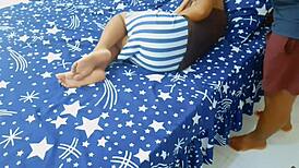 Husband Shares Bed With Wife's Sleeping Sister In Indian Slut Bhabhi Quickie.