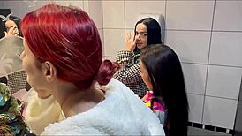 latina amateurs have anal sex in a public pub in the gaúcha capital