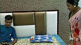 INDIAN BENGALI VILLAGE BHABHI GETS INTENSE SEX WITH NAUGHTY DEVAR, MONSTER COCK POUNDING HER PUSSY HARD