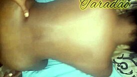 Intriguing delights in eating my ebony girl's tight ass