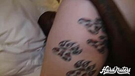 ginger reigh battles druffbandit in hardcore anal play