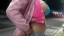 Rica Tranny Shows Melons In Tlalpan