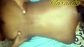 Intriguing delights in eating my ebony girl's tight ass