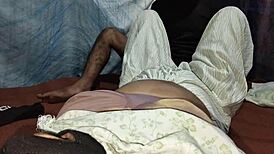 Hubby licks wife's pussy then fucks her