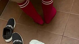 Cute Pink Sock Freak