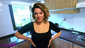 i was RIDING my hot MOTHER-IN-LAW when i CAME inside her PUSSY