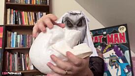 Blonde Babe Masturbates In Halloween Costume Until Orgasm!