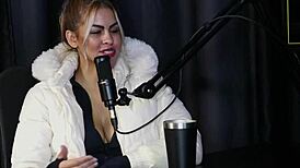 Is This The Compilation Of Jhocy In Podcast Preliminares With Bia Hot On Sheer Red?