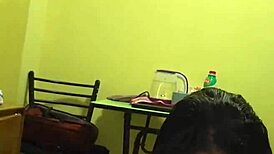 My stepmother uses my failing grades to force rough sex and creampie.