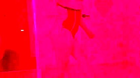 Miriam Dances Seductively Before Passionate Hotel Encounter.