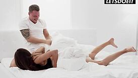 Vanessa Alessia, the sweet step sister, gets passionately fucked by her step bro in this hot scene.