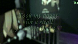 Lonely Puppy Discovers New Owner And Home