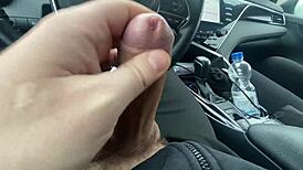 Young Milf With Big Milky Tits Sucks Off A Taxi Driver