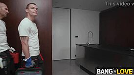 shalina gets the pipes she needs shalina devine max dior luca ferrero 😏