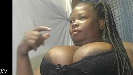 teen explores deepthroat and bouncing with toys in brazilian session