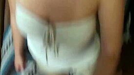 Casi James Sucks Cock