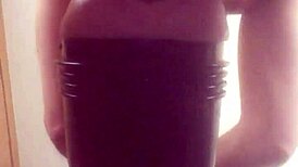 I fuck my fleshlight toy hard