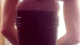 I fuck my fleshlight toy hard