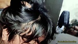 Watching Porn With Stepsister's Big Tits Leads To Intense Titjob