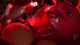 Hey, kinky dungeon threesome with anal milfs