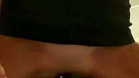 I Masturbate Alone in the Room While No One Sees Me and Get an Orgasm from a Vibrator