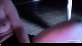 i watched alisha klass do a nude striptease in the center of the world, it was so hot