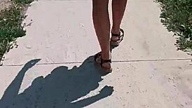 why flash naked on the street for everyone to see?