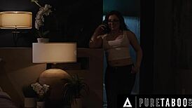 naive leana lovings feels lustful bf's rough drilling in taboo roleplay