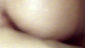 hot latina amateur gets detailed cumshot in hotel bathroom shower