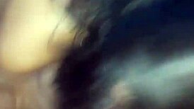 A petite latina brunette and a chubby amateur have real trio sex, the hottest encounter.