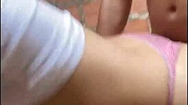 Young 18-year-old boldly lets her tight ass get broken in a homemade bet, loving to cheat on her boyfriend intensely.