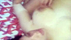 A petite latina brunette and a chubby amateur have real trio sex, the hottest encounter.