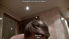 Skinny Girl Gives Head At Stag Party Scene 3