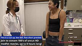 why does jasmine rose get a physical in latex