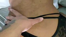 Daddy Stops As Teen's Ass Gapes