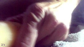 Anal dildo deep inside