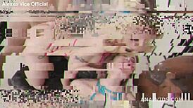 me and barbie got double ass busted drinking piss, i got cum filled ass and she made me swallow it