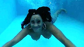 Vicky vette enjoys solo toy play and squirting