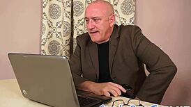 highheeled teen 18+ fucked deeply by grandpa