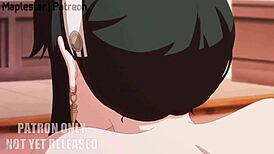 I spied on spy x family animation 18