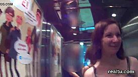Perfect Czech teen seduced in the mall and penetrated in POV