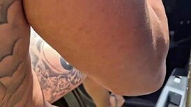 Blonde Latina teen assfucked in bush