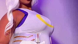 hey, horny hero mirko helps with advanced dick training 😈