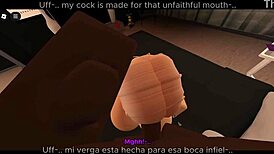 snowbunny de roblox engana a su novio con un bbc sesion con fans 1